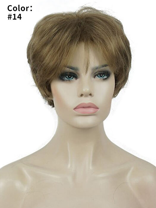 Attractive Short Spiky Straight Layered Synthetic Wig By imwigs®
