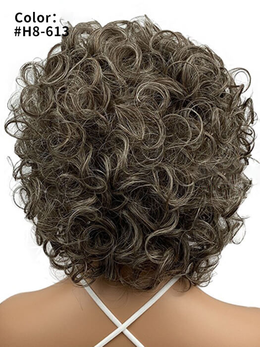 Layered Short Bob Curly Synthetic Wigs By imwigs®