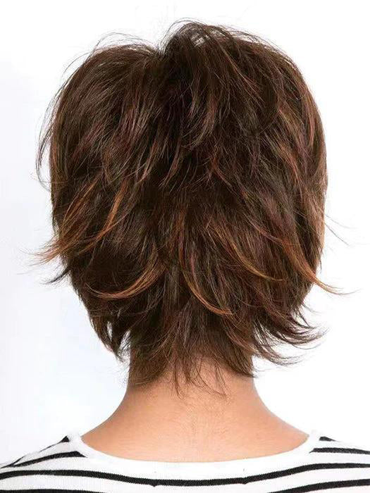 Sky Short Bob Straight Layered Synthetic Wig By imwigs®