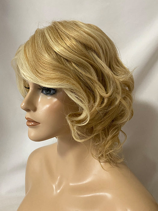 New Fashion Chin Length Curly Blonde Synthetic Wig By imwigs®