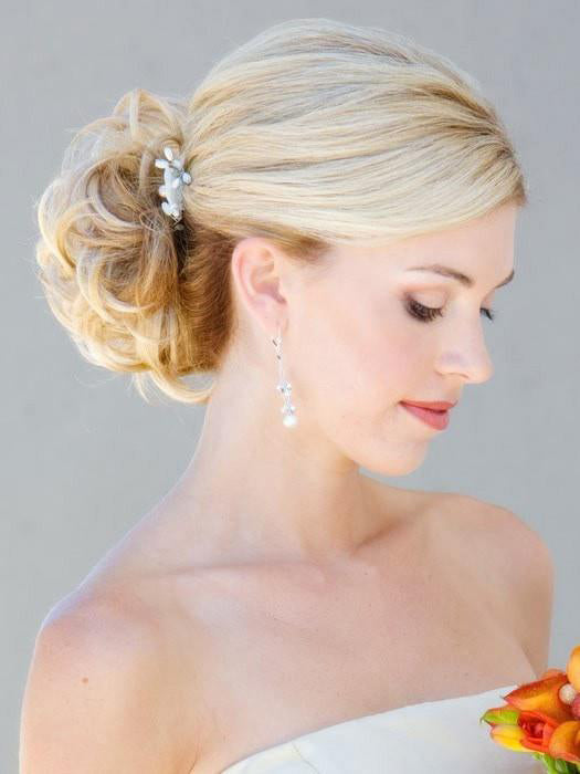 Short Messy Curly Hair Bun Extension Easy Stretch Hair Combs Clip By imwigs®