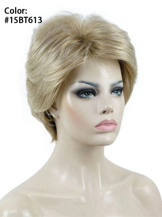 Natrual Short 8 Inch Straight Layered Synthetic Wig By imwigs®