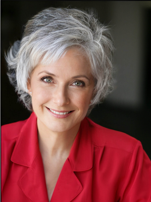 Short gray wigs clearance cheap