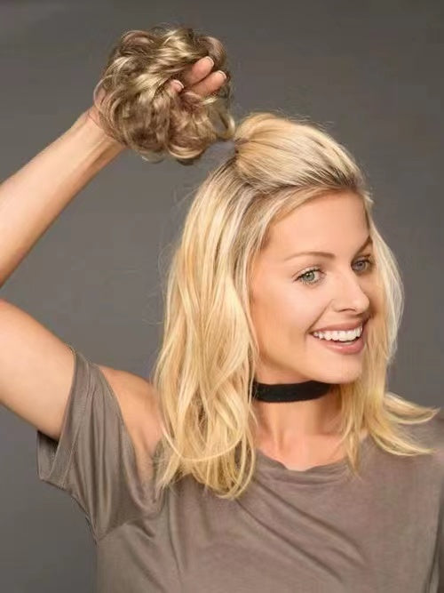 Easy Curly Synthetic Hair Wrap