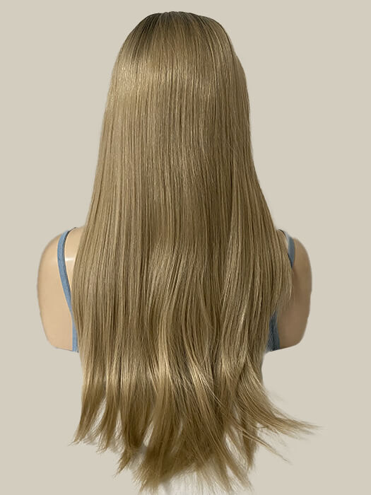 Fabulous Long Natural Straight Lace Front Synthetic Wigs By imwigs®
