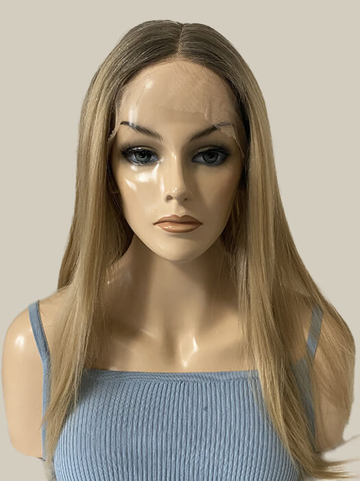 Fabulous Long Natural Straight Lace Front Synthetic Wigs By imwigs®