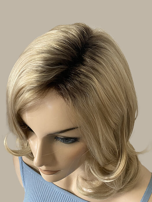 Middle Length Wavy Blonde Wigs Synthetic Wigs By imwigs®
