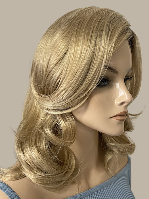Middle Length Wavy Blonde Wigs Synthetic Wigs By imwigs®