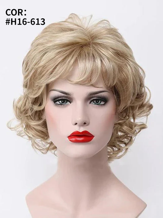 Shag With Spiral Short Curls Synthetic Wigs By imwigs®