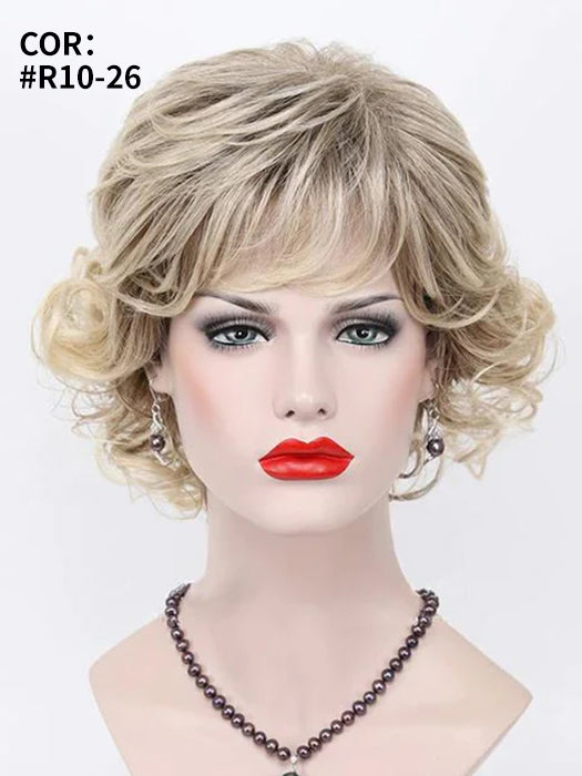 Shag With Spiral Short Curls Synthetic Wigs By imwigs®