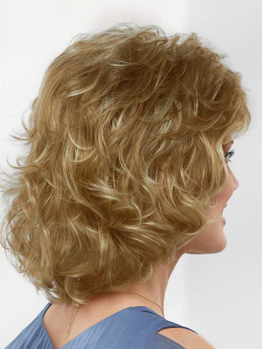 Chin Length Wavy Curly Wigs Synthetic Wigs By imwigs®