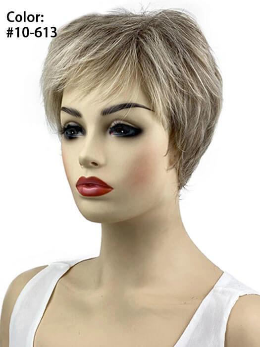 Short Soft Tapered Layers Straight Synthetic Wigs By imwigs®