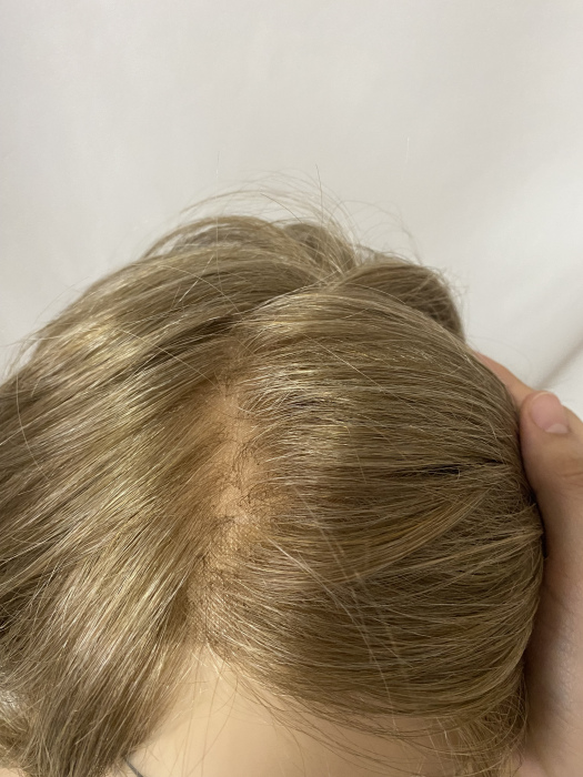Short Curly Layered Synthetic Mono Top Full Wig By imwigs®