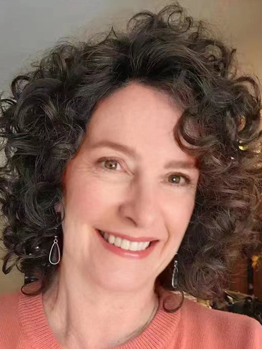 Mid-length Curly Rooted Wigs Synthetic Wigs By imwigs®