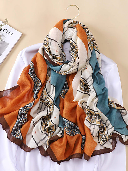 Soft Cottony Fashion Classical Scarf By imwigs®