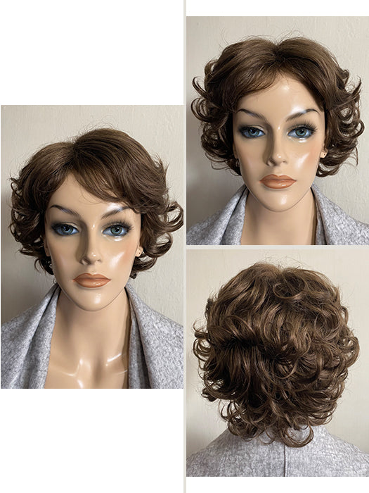 Shag With Spiral Short Curls Synthetic Wigs By imwigs®