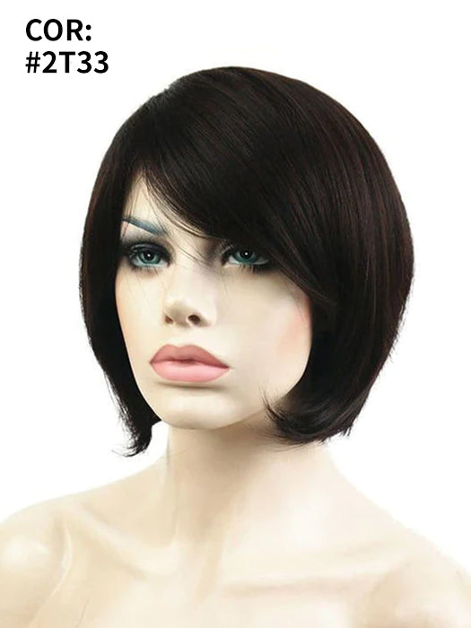 Natural Bob Hairstyle Short Straight Synthetic Wig By imwigs®