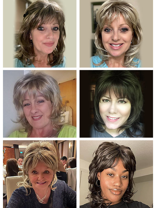 Tress Mid-length Wavy Synthetic Wig By imwigs®
