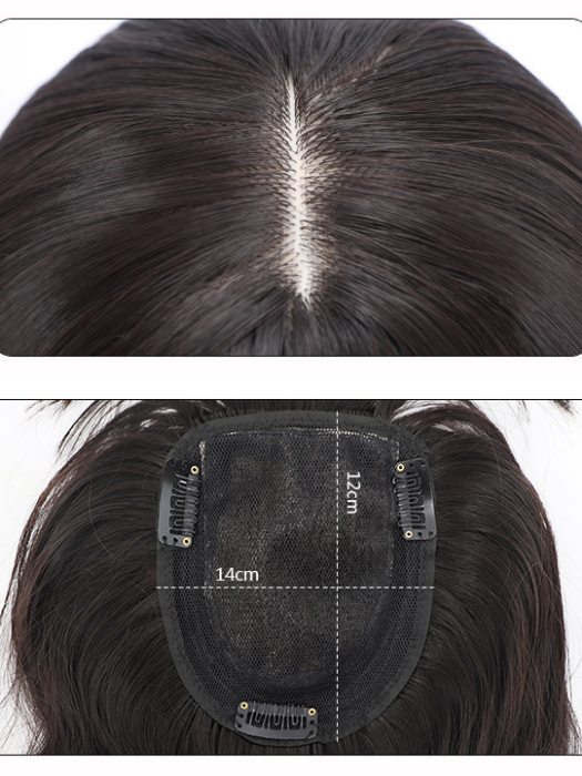 Long Seamless Nature Look Synthetic Topper By imwigs®