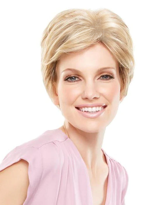 Pixie Short Blonde Stright Synthetics Wigs By imwigs®