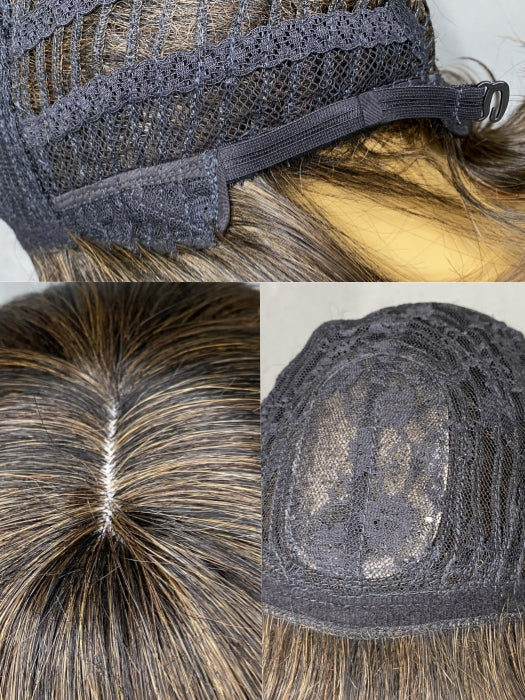 Short Bob Wavy Synthetic Wig With Bangs By imwigs®