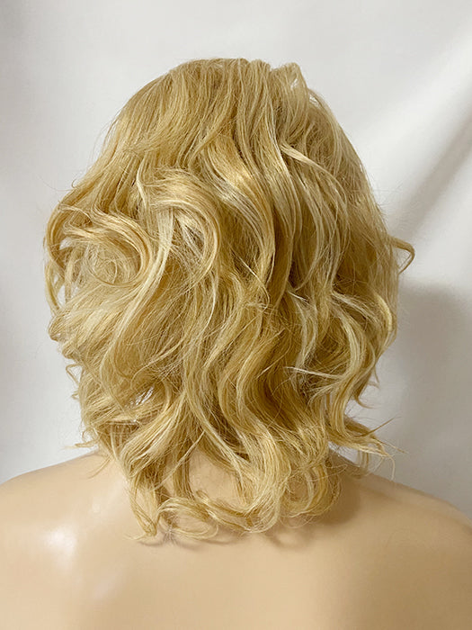 New Fashion Chin Length Curly Blonde Synthetic Wig By imwigs®