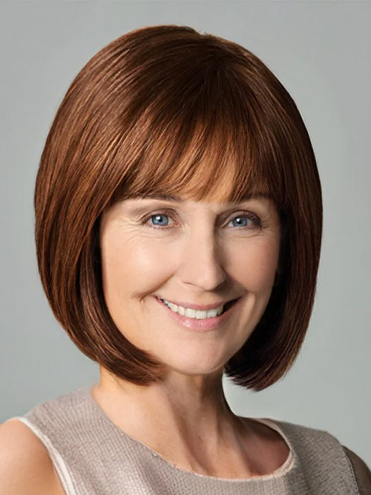 Short Bob Straight Brown Human Hair Wigs By imwigs®