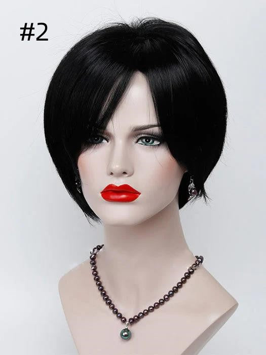 Boycut Short Layered Synthetic Wig By imwigs®