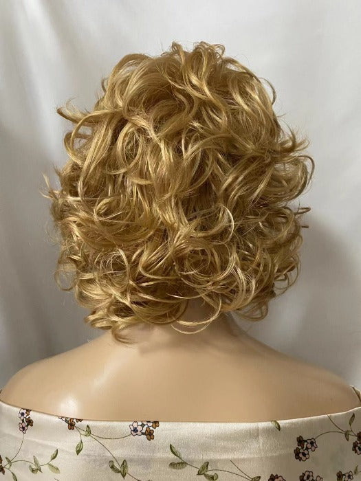 Chin Length Wavy Curly Wigs Synthetic Wigs By imwigs®