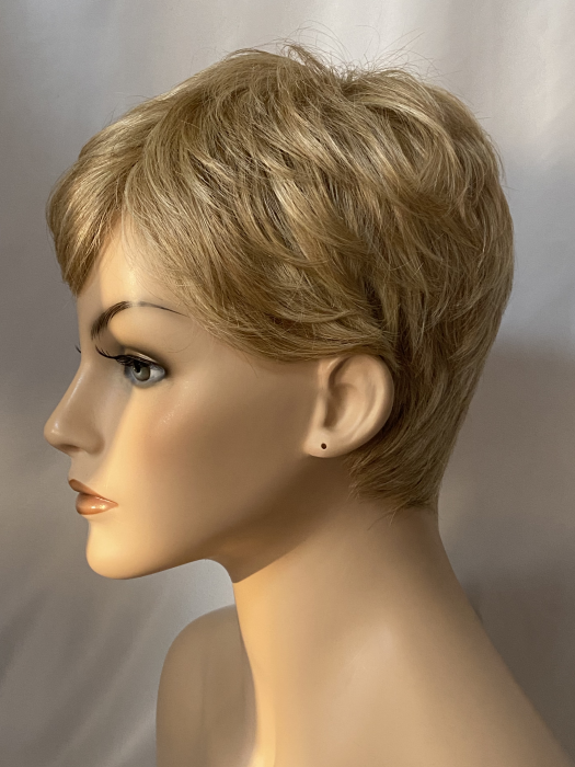 Confident Short Spiky Straight Synthetic Wig By imwigs®