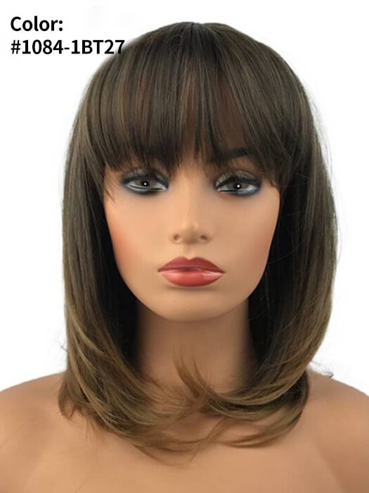 Middle Length Layered Wigs Shag Hairstyle Capless Synthetic Wigs By imwigs®