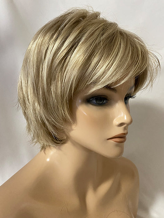 Short Bob Straight Blonde Color Synthetic Wig By imwigs®