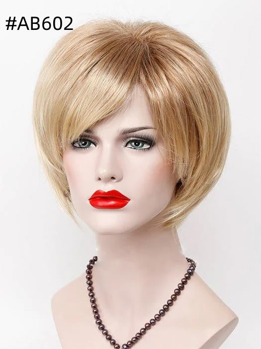 Boycut Short Layered Synthetic Wig By imwigs®