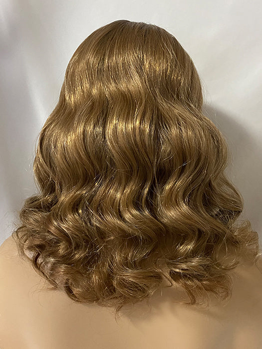 Medium 12 Inch Bob Style Wavy Culry Synthetic Wig By imwigs®