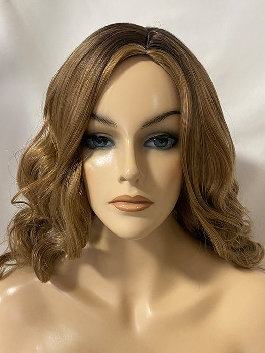 Medium 12 Inch Bob Style Wavy Culry Synthetic Wig By imwigs®