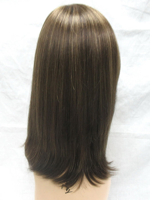 Natural Long Layered Straight Synthetic Wig(Mono Part) By imwigs®