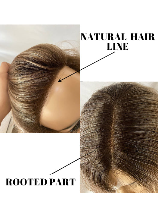 Lily Short Bob Curls Blonde Lace front Synthetic Wigs (Mono Top) By imwigs®