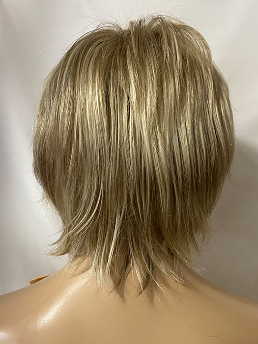Short Bob Straight Blonde Color Synthetic Wig By imwigs®