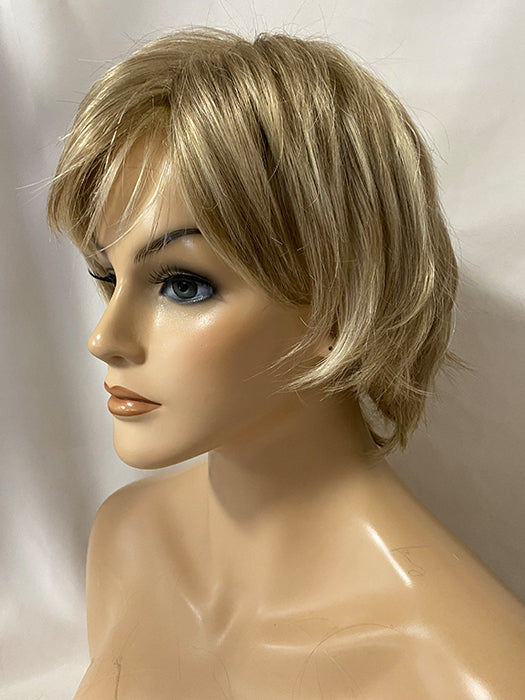 Short Bob Straight Blonde Color Synthetic Wig By imwigs®