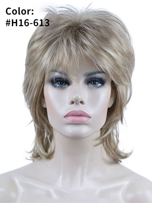 Shoulder Length Layered Synthetic Wigs With Bangs By imwigs®