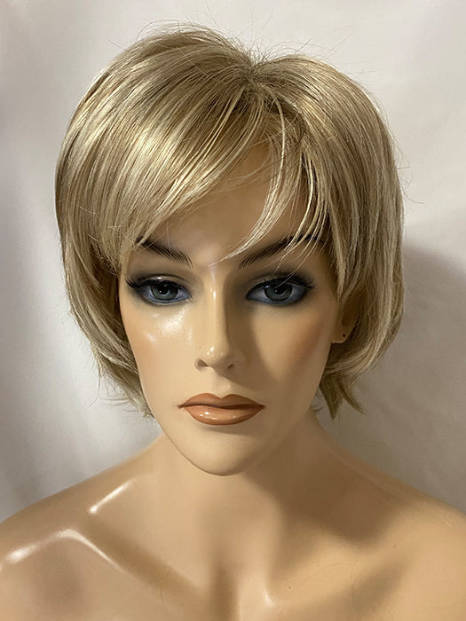 Short Bob Straight Blonde Color Synthetic Wig By imwigs®