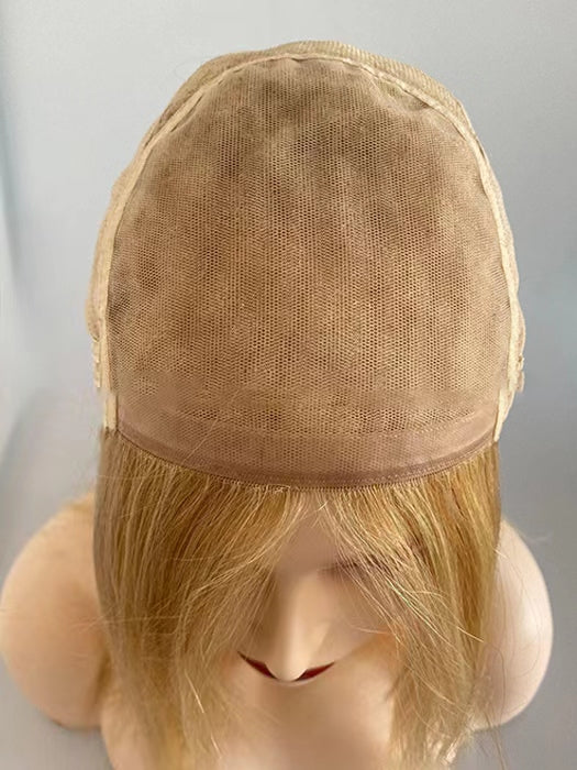 Belle Long Brown Straight Wigs 100% Remy Human Hair Wigs By imwigs®