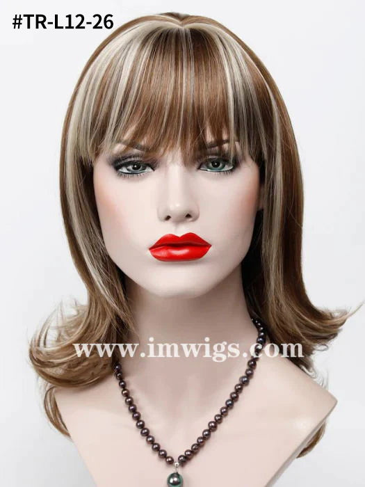 Middle Length Layered Synthetic Wig By imwigs®