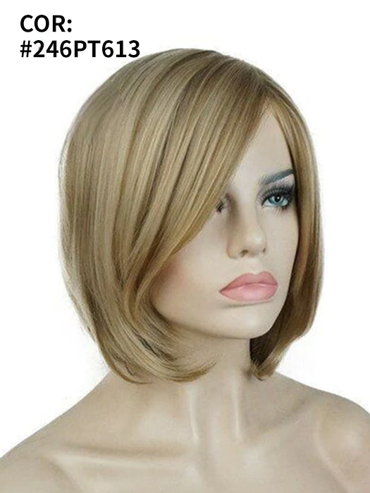 Natural Bob Hairstyle Short Straight Synthetic Wig By imwigs®