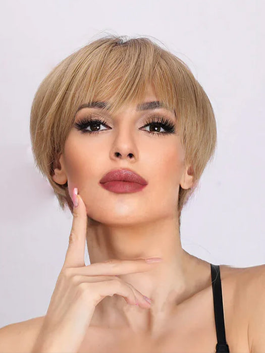 Inspired Short Straight Synthetic Wigs By imwigs®