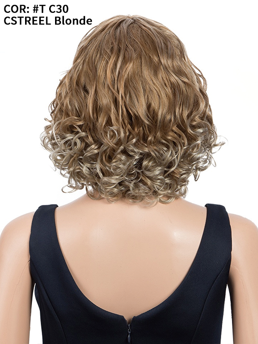 Mid-Length Bob Curly Wigs Synthetic Wigs By imwigs®