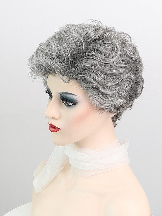 Short Culry Synthetic Wigs With Best Layers By imwigs®