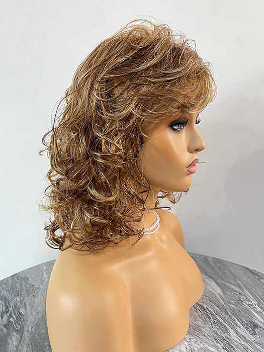 Mid-length Curly Synthetic Wigs By imwigs®