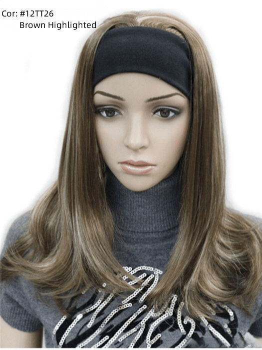 Medium Layered Headband Hair Piece By imwigs®
