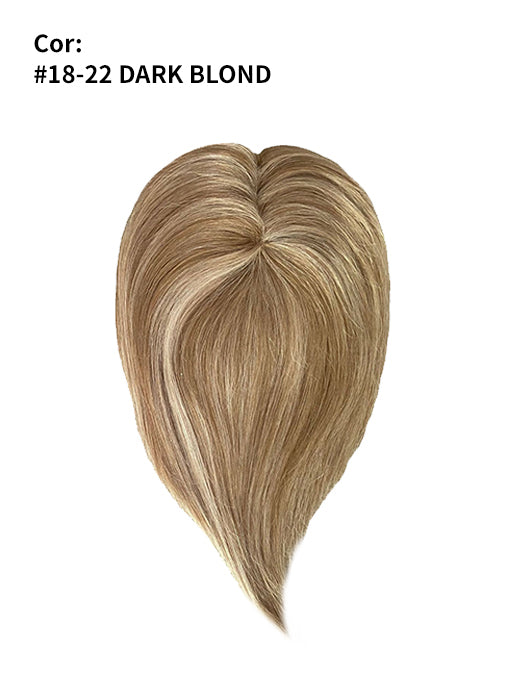 Natural Parting Mono Top Hand-tied Human Hair Toppers By imwigs®